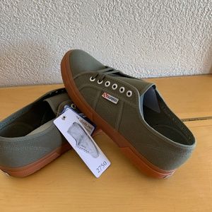 Superga Green Sherwood-Gum 2750 Cotu Classic